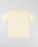 "Ozzy" Relaxed Concert Tee - Butter Yellow in — Spirit Celeste USA made luxury basic