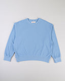 "Thelma" Crewneck Sweatshirt - Dusk Blue in — Spirit Celeste USA made luxury basic