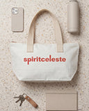 "Gordo" - The Oversized Cotton Denim Tote in — Spirit Celeste USA made luxury basic