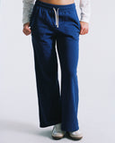 "Anna" Cotton Lounge Pants - Navy in — Spirit Celeste USA made luxury basic