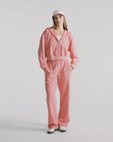 "Louise" Straight Leg Sweatpants - Dusk Blue in — Spirit Celeste USA made luxury basic