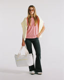 "Ozzy" Relaxed Concert Tee - Dusty Rose in — Spirit Celeste USA made luxury basic