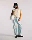 "Tina" Relaxed Muscle Tee - Butter Yellow in — Spirit Celeste USA made luxury basic