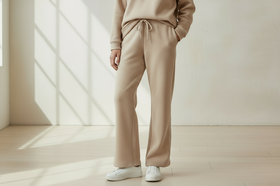 make the bottom of the pants less flowy