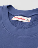 "Cydney" - The Cropped Fleece Crew in — Spirit Celeste USA made luxury basic