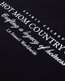 Hot Mom Country Club (Black Tie) in — Spirit Celeste USA made luxury basic