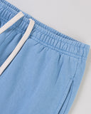 "Louise" Straight Leg Sweatpants - Dusk Blue in — Spirit Celeste USA made luxury basic
