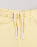 "Max" Mini Fleece Shorts - Butter Yellow in — Spirit Celeste USA made luxury basic