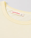 "Ozzy" Relaxed Concert Tee - Butter Yellow in — Spirit Celeste USA made luxury basic