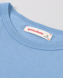 "Ozzy" Relaxed Concert Tee - Dusk Blue in — Spirit Celeste USA made luxury basic