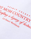 Hot Mom Country Club (Ivory White) in — Spirit Celeste USA made luxury basic