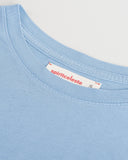 "Tina" Relaxed Muscle Tee - Dusk Blue in — Spirit Celeste USA made luxury basic