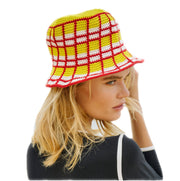Margarita plaid hat